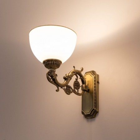 Sconces Citilux "Adriana" CL405413, 14.5x20 cm, 1x75W, E27, brown color-3