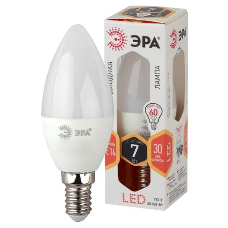 LED LED era Standard "candle", 7 watts, E14, 560 lm, 2700k, glow warm white