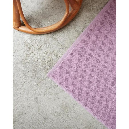 Terry rug "Ethel" Organic LaVender 50x70 cm, 100% HL, 550G/m2-5