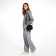 Women's bag over the shoulder Textura, small size, black color