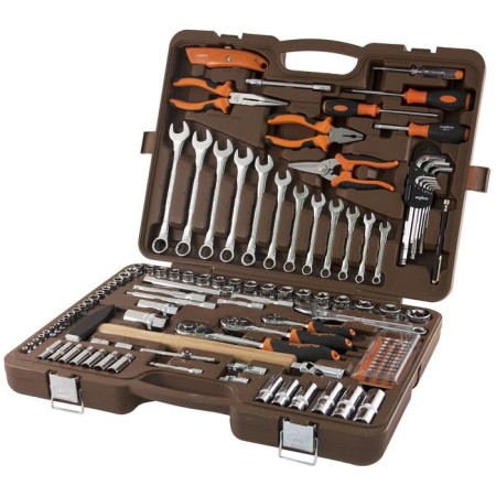 Набор инструмента Ombra OMT131S, 1/4", 3/8", 1/2", головки 4-32 мм, 131 предмет-2