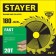 Disk STAYER 3680-180-30-20_z01, on wood, fast cut, 20t, 180 x 30/20 mm