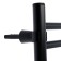 Electric towel Zein PE-08 "Bohemia", 400x600 mm, 8 crossbars, black