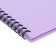 Folder 40 inserts on spirals, A4, 600 μm, Erichkrause "Matt Manga", texture "Sand", mix