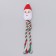 Bruttering toy, soft for dogs "Santa Claus" with a rope, 32 cm