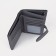 Women's wallet on a magnet, black color