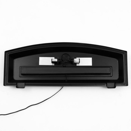 Aquarium "TV" with a lid, 75 liters, 72.5 x 26.5 x 37/42 cm, black-3