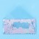 Money envelope "Congratulations!" Transparent PVC, flowers, 16 x 8 cm