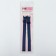 Textile straps, 1.5 cm, 37 cm, steam, dark blue color