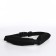 Waist bag for a zipper, black color