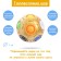 Puzzle "ball", color gold
