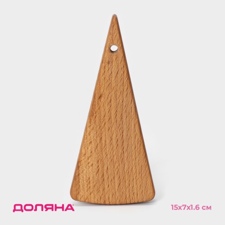 Cutting board for cheese, 15 × 7 × 1.6 cm, whole beech