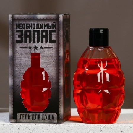 Shower gel “necessary stock”, 300 ml, spice aroma, Hard line-1