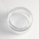 Bank for candles glass with a lid "Vertical strips" transparent 275 ml 7.5x7.5x8.5 cm