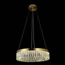 Crystal chandelier Gerhort G52105/1BRS+CL, 120x60x60 cm, bronze color