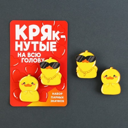 Wooden icons "grunted", 2 pcs.-1