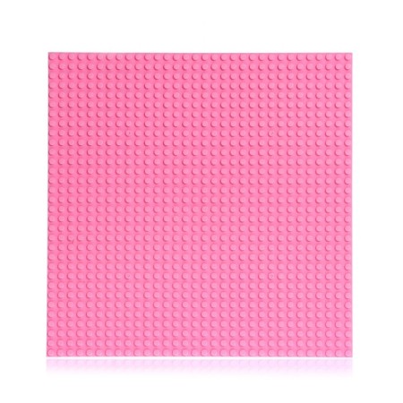Pereknotye plate for designer, 25.5 × 25.5 cm, pink color