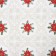 Poansettia tablecloth with embroidery, 85 x 85 ± 5 cm, p/e