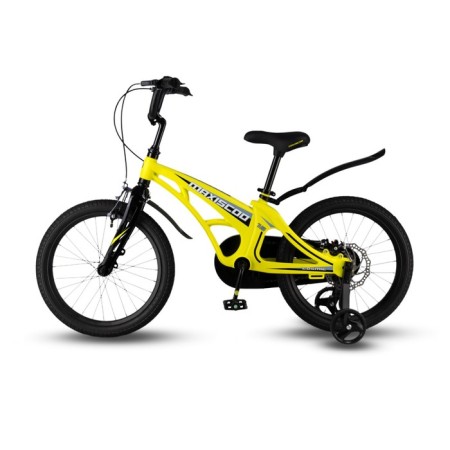 Bicycle 18 ’’ maximo cosmic standard, yellow matte color-2