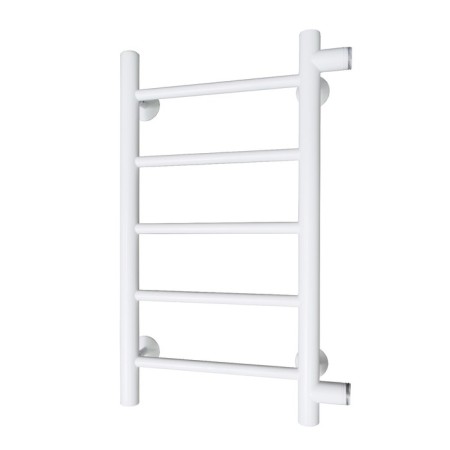 Water towel "Sanprise" Aurora P5, 300x600 mm, side connector., White matte