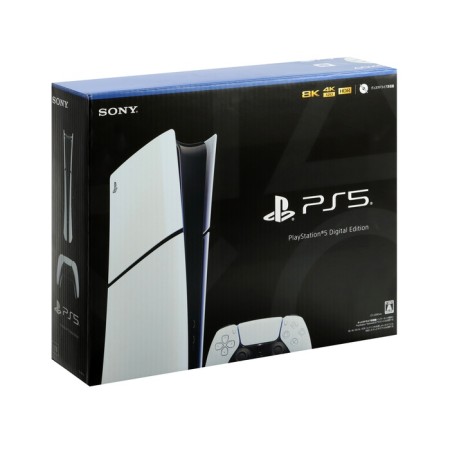 PlayStation 5 Slim Digital CFI-2000 B01, white/black game console-8