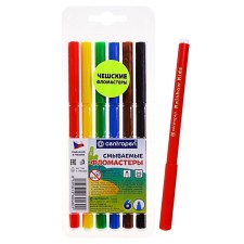 Flomasters 6 flowers Centropen 7790 Washable, blister, euro suspension, 1.0 mm line
