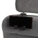 The hook on the head restraint is double, gray