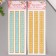 Sticker of rhinestones plastic "wide bracelets" MIX 32x10.5 cm