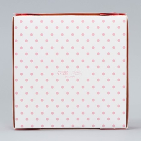 Box for sweets, confectionery packaging, 9 cells, “sweets”, 14.7 x 14.7 x 3.5 cm-3