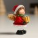 Souvenir Polystone "Angel in a cap with a gift/book" MIX 5.5x5x7 cm