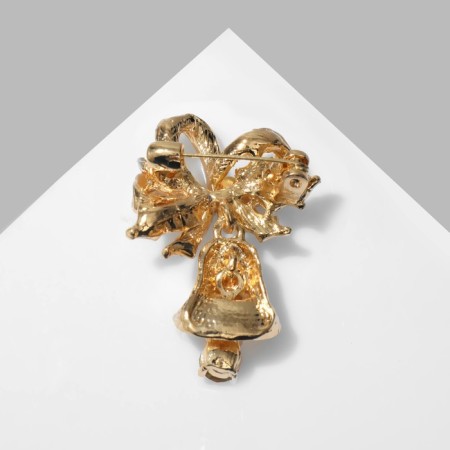 Brooch "Bell", colored in gold-2