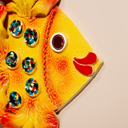 Souvenir "Golden Fish", view 1, Mayolik, 25 cm, mix-2