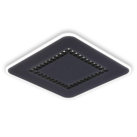 LED ceiling LED with Ambrella Light, Linetech, FL51419, LED, 68 W, 5100LUM, 3000-6400K, Black Black Color
