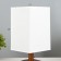 Board Lamp "Karot" E27 40W brown 13x13x28 cm Risalux