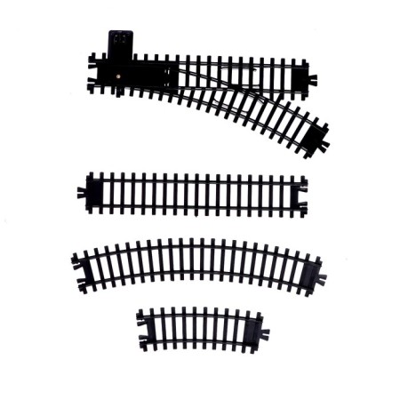 The Rail Road "Sowing Train", 320 cm length, light and sound effects, works from batteries-4