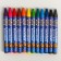 Wax pencils, set 12 colors, height 8 cm, diameter 0.8 cm, puppy patrol