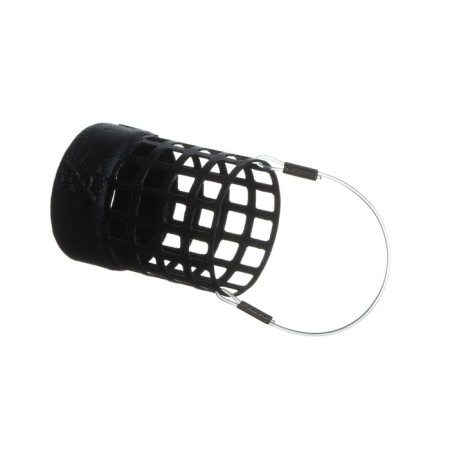 Metal hand-feeder X-Feeder ME Bullet Hawk M Perfo, Matt Black, 50 g, 30 ml-1