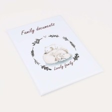 Feast for family documents, 2 sets, white color