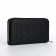 Women's wallet with lightning, black color