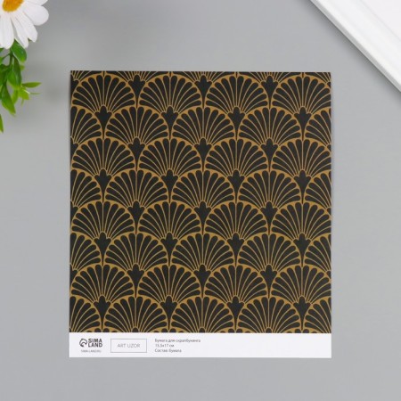Scrapbooking Paper "Vera" density 180 grams set 10 pcs 15.5x17 cm-2