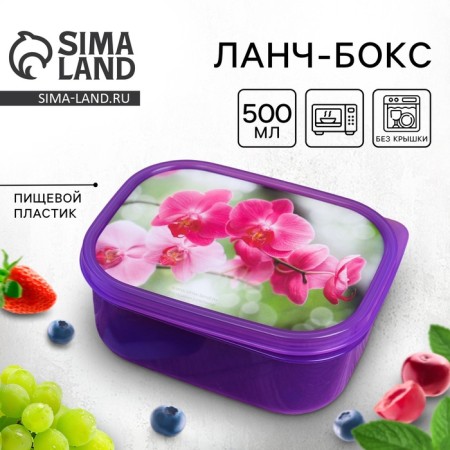 Lunch-Box "Orchids", 500 ml