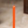 Wax candle "Love and Strength", 16x0.6 cm, 45 minutes, red