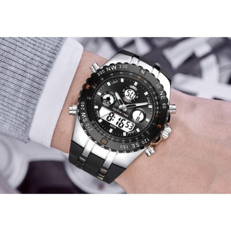 Electronic watch watches, D-5 cm, with an alarm clock, calendar, backlight, 1 atm-2