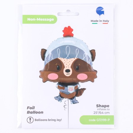 Foil ball 25 "Raccoon", figure-2