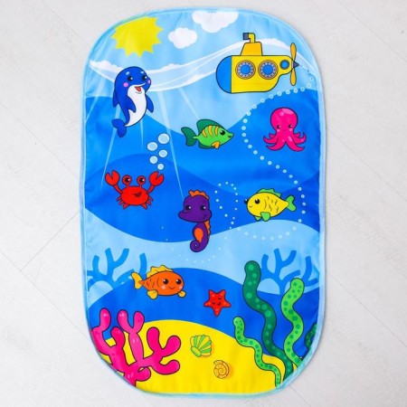 The rug developing with the arc "Sea Stories", the piano, mirror, rr 73x45x0.5 cm.-1