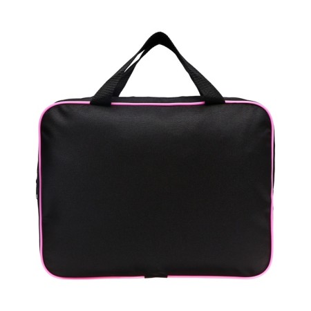 A4 notebook folder on lightning textiles 70mm 350 x 270, black/pink "September 1"-2