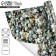 Glossy packaging paper "New Year's Waltz", 70 x 100 cm, New Year