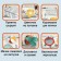 Developing toy "Bill of animals", eruption, rattle, mirror, crumb I
