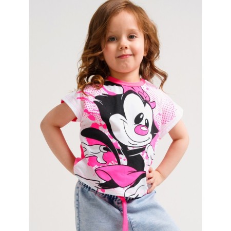 Футболка для девочки PlayToday, рост 80 см