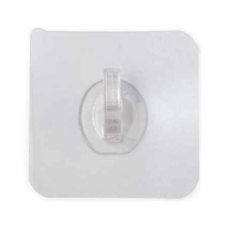 A hook with an adhesive surface of the tundra, transparent, set 4 pcs.-2